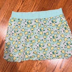 Floral Patterned Skirt/skort